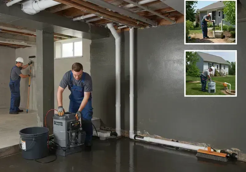 Basement Waterproofing and Flood Prevention process in Johnson County, MO